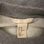 H&M women's grey fringe/tassel sweatshirt Photo 4