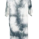 American Eagle  Marble Tie Dye Draped Twist Wrap Front Short Sleeve T-Shirt Top Photo 2