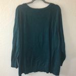 Dress Barn Sweater Teal Scoop Neck Knit Sz 2X GUC Plus Size Casual Long Sleeve Photo 11