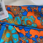 REI swim shorts, hiking shorts floral 70s print Orange Size 2 Photo 2