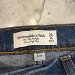 Abercrombie & Fitch The ‘90s Straight Ultra High Rise Jeans Dark Wash Photo 7