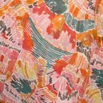 America & Beyond Cover Up Rain Stroke Maxi Orange Photo 2