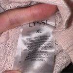 Lysse Lyssé Pink Knit V-Neck Sweater Women's Size XL Lightweight High-Lo Pullover NWT Photo 4