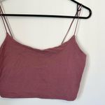 Aeropostale Dusty Rose Seriously Soft Cropped Bungee Cami - Size: Large Photo 4