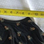 Ronni Nicole  II Tank Dress Women's Sz 10 P Black Acetate Pineapple Print Y2K Photo 11