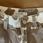 12th Tribe Brown and White Wide Leg Pants Photo 4