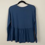 Anthropologie  Saturday Sunday Montana Babydoll Long Sleeve Sleep Top Size Small Photo 4