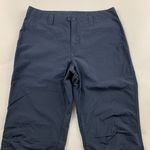 Aeropostale  Retro Dusty Blue Nylon Bootcut Utility Pant 6 Photo 1