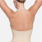 SKIMS RARE  Seamless Sculpt Deep‎ Plunge Short Bodysuit Sand Size L  NWOT halter Photo 5