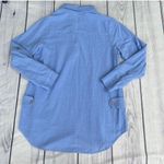 Soft Surroundings Top Women’s Small Oversized Tunic Coastal Beach Lagenlook Blue Photo 6