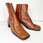 Eddie Bauer Vintage  Woman's Sz 7 Square Toe Heeled Ankle Booties Photo 0