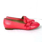 Talbots NEW  Coral Genuine Leather Bow Accent Loafer Shoes Size 8 Photo 3