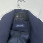 Piazza Sempione Women's Size IT 42/ US 6 Blue Gray Button Front Wool Peacoat Photo 5