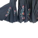 Universal Threads Zara Women Top XS Babydoll Embroidered Floral Boho Hippie Peasant Whimsigoth Y2K Photo 6