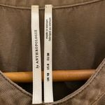 Anthropologie button front utility mini dress Size 6 EUC Photo 3