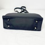 Nordstrom “Live For Beauty”Purse Bag Black Pink Satin Lining Vintage Photo 11