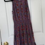 Rebecca Taylor Womens  Pink Multicolor Floral Sleeveless Silk dress Photo 6