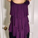 American Dream Purple Tiered Tank Size M Photo 2