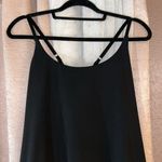Black Racerback Dress with Shorts Bodysuit Size L Photo 1