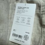 Athleta RETREAT WIDE LEG LINEN PANT Pants size 1X Photo 8