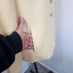 Kasper Vintage Yellow Wool Blend Blazer Jacket Skirt Set Photo 4