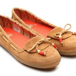 Vans  Surf Alpaca Apple Cinnamon moccasins Flats Slip On Shoes Size 6‎ Tan… Photo 0