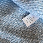 Kendall + Kylie NWOT  Super Soft Knit Sweater Vest Oversized XS Blue Photo 7