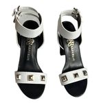 Rock & Republic Oaklee White Stud Open Toe Sandals Size 6 New without Box Photo 1