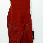 Flylow Women's Moxie‎ Bib Pant Skiing Snowboarding Outdoors Size M Redwood NWT Orange Size M Photo 0