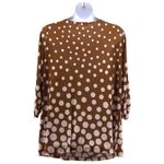 Susan Graver  Cowl Neck Tunic Blouse 2X Photo 1