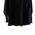 Dickies V-Neck Henley Jersey Knit Long Sleeves Black Cotton Blend Soft 3X # 1304 Photo 3