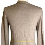 Royal Robbins  Abstract Leaves Tan Knit‎ Button-Up Cardigan Small ROYC-531 Cotton Photo 7
