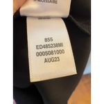 Open Edit  Black Strapless Sweetheart Column Midi Dress Evening Cocktail‎ XS Photo 8