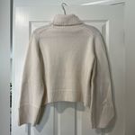 Stateside Cozy Cashmere Blend Turtleneck Sweater in Cream Photo 2