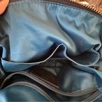 Coach  Madison Signature Sequins Poppy Sophia Satchel Bag Black Canvas & Leather Photo 9