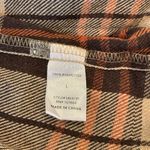 Mazik plaid Flannel Shirt Jacket Brown Size L Photo 4