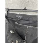 1. State Women's Solid Black pants Size 2 Chinos Cotton Pockets Photo 2