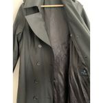 KNOT STANDARD Loro Piana System Black Trench Coat Photo 5
