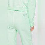 Roberto Cavalli  Animalier Patchwork-Print Appliqué Sweatpants Mint Green Sz XXL Photo 4