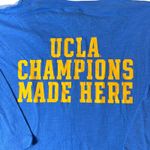 PINK - Victoria's Secret UCLA Bruins T Shirt Women M Blue ‎  Bear Graphic Oversized Photo 5