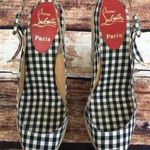 Christian Louboutin MENORCA ESPADRILLE WEDGE HEELS SIZE 38 Photo 0