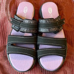 Anna Sui  Black and Purple Sandals Photo 0