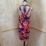 Trina Turk Multicolor Floral Halter Mini Dress Cover Up Swimwear Pool Sz Large Photo 11