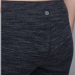 Lululemon Wunder Under Pant in Diamond Jacquard Space Dye Black Deep Coal size 4 Photo 3