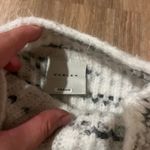 Varley  Cream and Black mock neck Sweater Photo 1