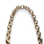 Womens Chunky Beaded Choker Necklace Statement Fashion Jewelry Red Gold Tone Photo 4