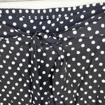 Simply Couture  Polkadot Tie-Waist Palazzo Pants Size 2XL (34x25) Elastic NWT Photo 2