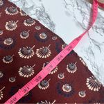 Warm laurel floral dandelion print long sleeve dress Photo 4