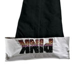 PINK - Victoria's Secret Pink Victoria’s Secret Yoga 2016 Low Rise Sequin Capri Fold Over Leggings Size M Photo 7