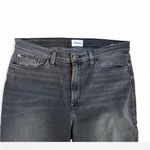Hudson Jeans Hudson Blair high rise bootcut crop Flare Jeans fade black sz 32 Photo 2